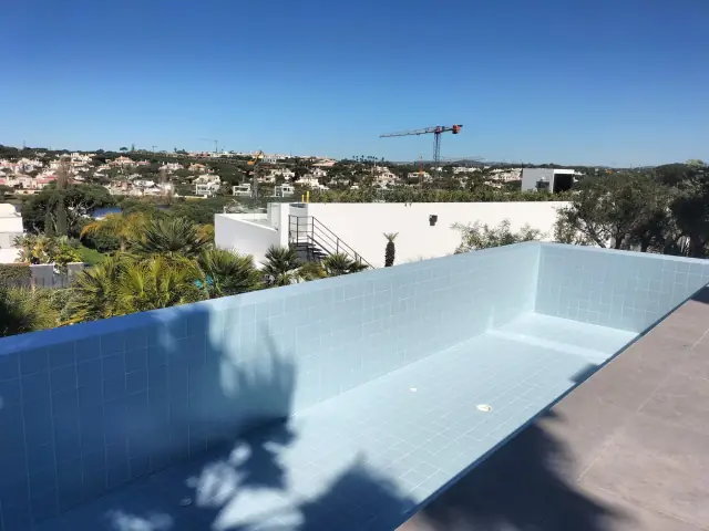Rejuntamento de piscina com epóxi — fotografia 5